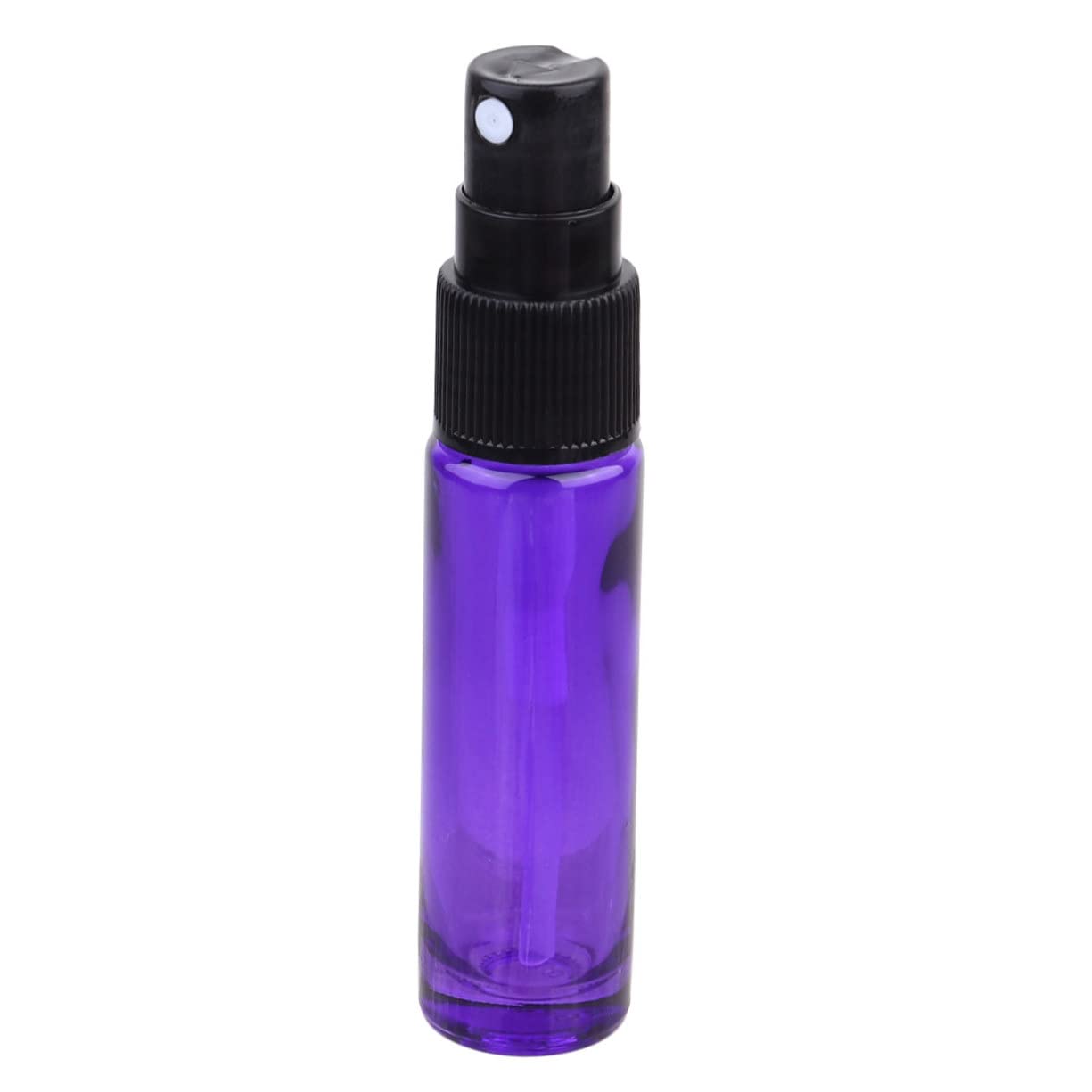 BESTYASH 10ml Glas Parfüm Sprühflasche Wiederbefüllbar Violett | Kleiner Format, für Reisen und Draußen, mit 20 Stück, Kompakt und Mehrfach Nutzbar