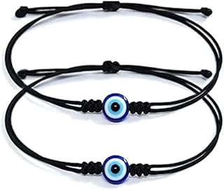 SUSVIJ Evil Eye Nazar Battu Thread Adjustable Friendship Band For Women Men‍‍‍ | evileye bracelets for women | Stylish bra...