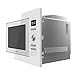 Cecotec Microondas encastrable Digital GrandHeat 2590 Built-In White. Potencia 900 W, Integrable, 25 litros, Grill 1000 W, 8 Funciones preconfiguradas, Temporizador