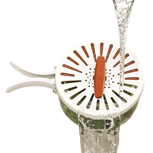 Cuenco de lavado de frutas con colador – Cuenco escurridor de verduras 2 en 1, contenedor limpiador de frutas – para cocina, hogar, restaurante, frigorífico, despensa armario apartamento