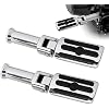 Passenger Footpegs with support mounting Kit for Harley Softail 2018-2025 Deluxe Fat Boy Heritage Sport Glide Softail Slim Street Bob Breakout Low Rider models,Chrome