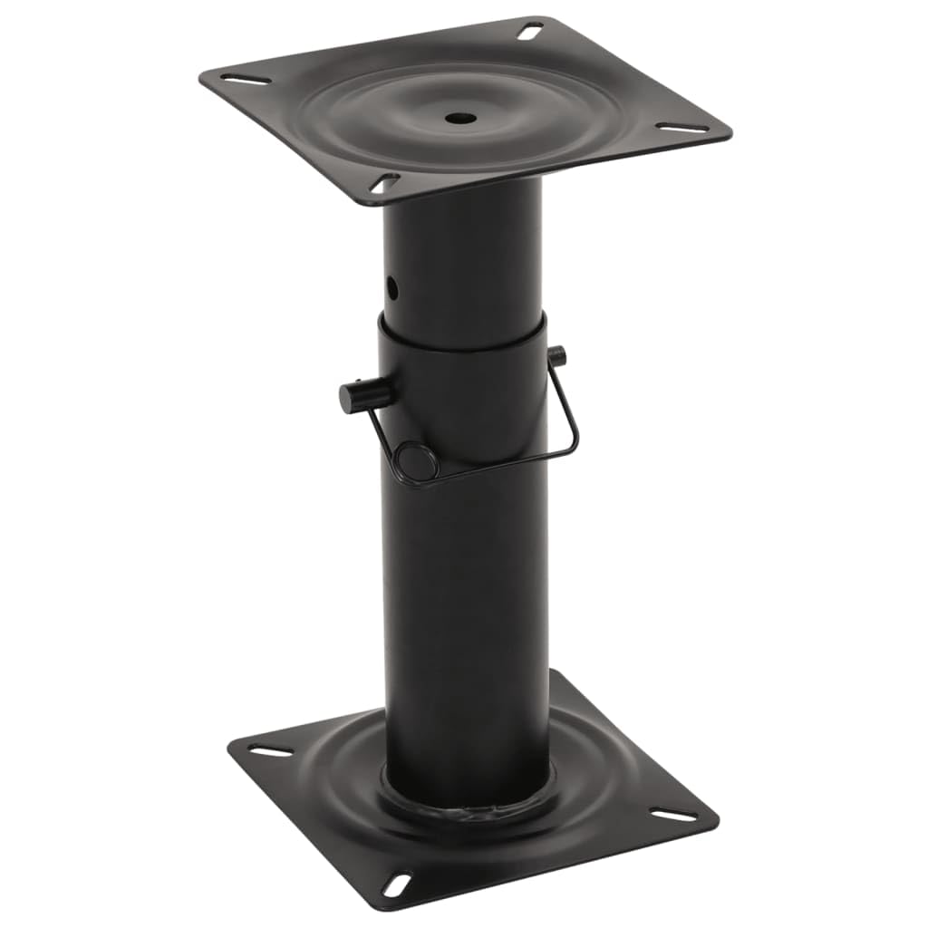 Mangloder Klappbarer Bootsitz 2er-Set mit Höhenverstellung für Wasserfahrzeuge, Rückenlehne aus Schaumstoff, langlebiges Stahlgestell, universell kompatibel für Segelboote, Yachten, Cockpits und Decks