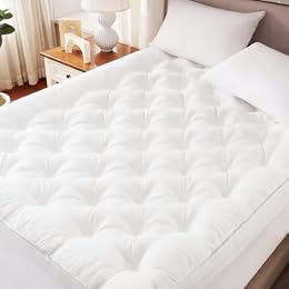 4 Inch Memory Foam Mattress Topper King Size for Back Pain Relief