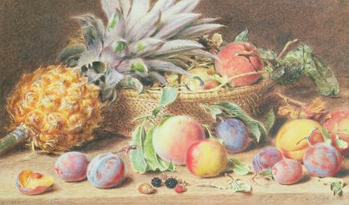 Póster arte de graffiti y naturaleza muerta William Henry Hunt para decoración de salones