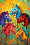 Mein Steckenpferd-Tagebuch: Notizbuch für Hobby-Horse-Fans – 100 linierte...