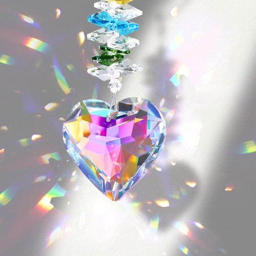 Dad Birthday Gifts, Crystal Suncatcher Indoor Window Rainbow Maker Hanging Ornament, I Love You Dad Sun Catcher Gifts for Father from Daughter Son, Happy Father’s Day by MRYAWXBK - Image 2