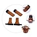 Yardwe Pull-up Hand Grips with Wrist Guard Non-Slip Palm Support for Weightlifting and Bodybuilding Lightweight Design for Men and Women Brown