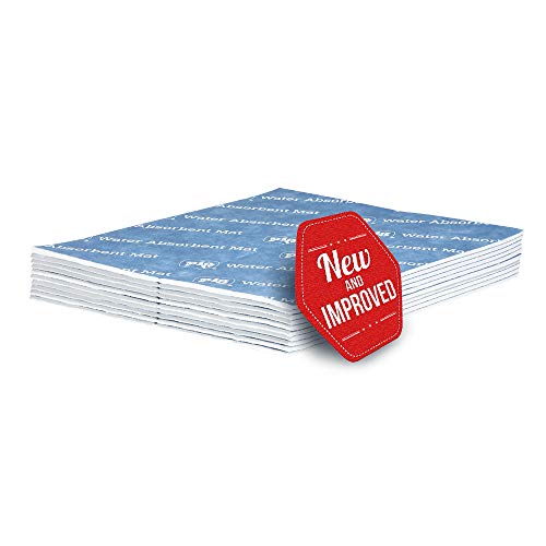 Water Absorbent Pads | Super Water Absorbing Mat Pads for Basements and Garages