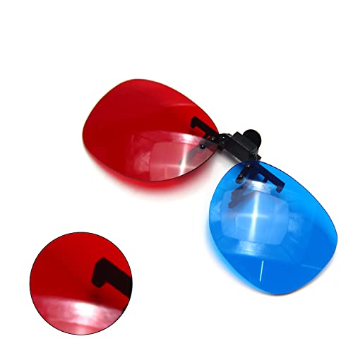 Othmro 3Pcs Durable 3D Style Glasses 3D Viewing Glasses 3D Movie Game Glasses Red-Blue 3D Glasses Filter Paper Resin Lens for 3D TV Cinema Films DVD Viewing Home Movies