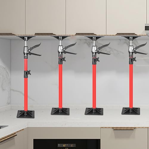 Vérins pour plaques de plâtre anti glissement pour fixer vos armoires en solo