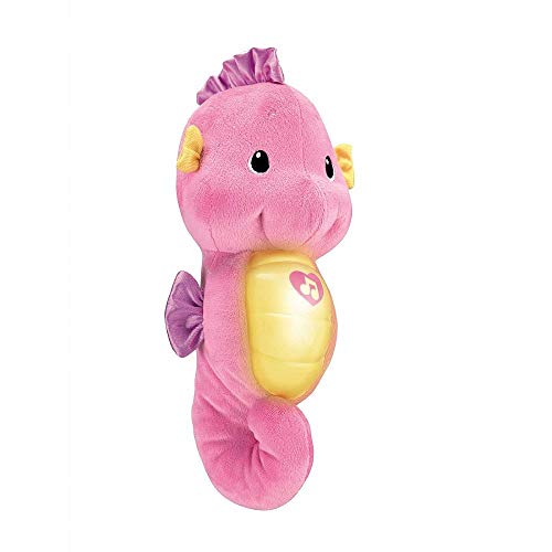 Fisher Price - Caballito de mar dulces sueños, color rosa (Mattel DGH83)