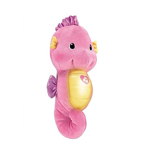 Fisher Price - Caballito de mar dulces sueños, color rosa (Mattel DGH83)