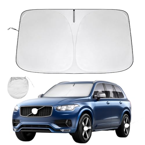 Pare-soleil chaussette Volvo XC90 : blocs pliables de protection premium