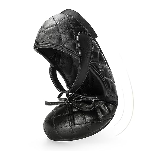 Girls' Flats: Classy PU Leather Mary Jane Ballerina Dress Shoes for Big and Little Kids - Perfect for Parties, Weddings, School, Outdoor Activities and Daily Wear3