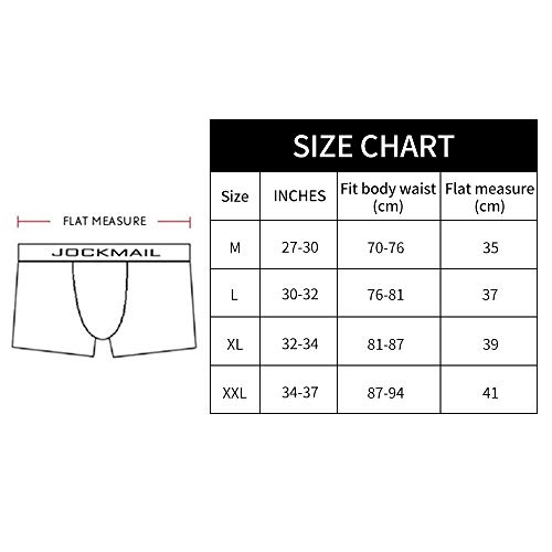 Jockmail Men Boxer Shorts Modal Soft Underwear Micro Separate Pouches Health Care Boxer Briefs (Xxl, Darkgray) #TOP1