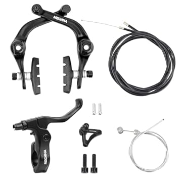 adjusting rear bike brakes