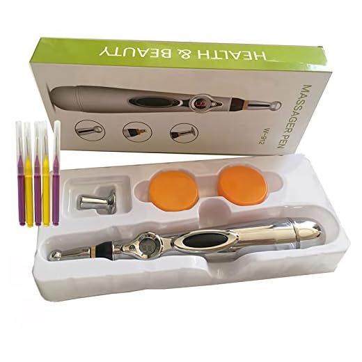 Acupuncture Pen,Electronic Accupuncture Pen Massage Pen Energy Pen Relief Pain Tools,1 x AA Battery (Not Included)