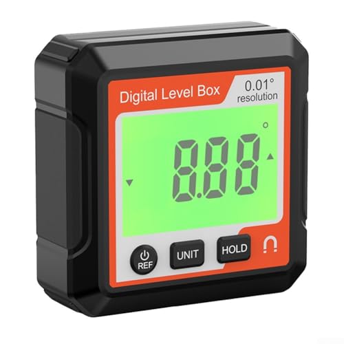 Buscador de ángulo digital portátil confiable con un diseño compacto e imanes fuertes para la estabilidad (LL030)