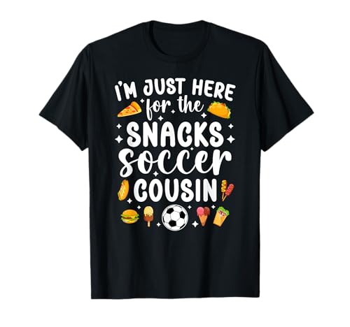 Soccer Cousin Funny Cousin of A Soccer Player Cousin T-Shirt