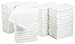 Produktbild Amazon Basics Frottee-Waschlappen - Packung mit 60 Stück, Weiß, 30 x 30 cm, Schnell Trocknend, Wasserabsorbierend und in der Maschine waschbar