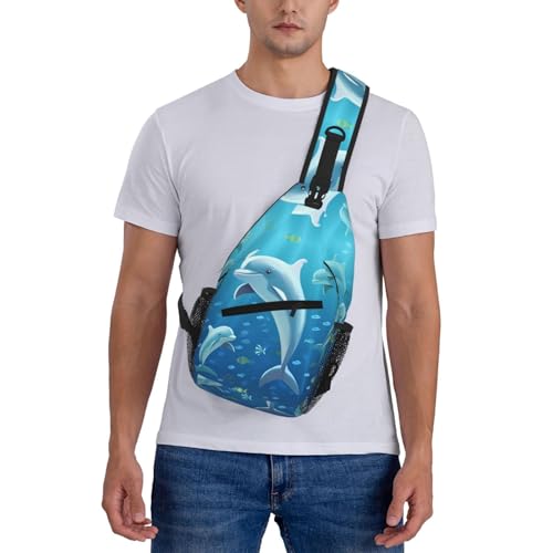 Morrales tipo sling para viaje y senderismo unisex miniatura 2