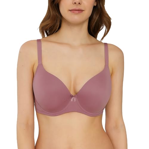 Image of Viola's Secret 6 Pack of Color Print T-Shirt Bras B Cup C Cup and D Cup
