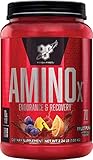 BSN Amino X Muscle Recovery & Endurance Powder with BCAAs, 10 Grams of Amino Acids, Keto Friendly, C