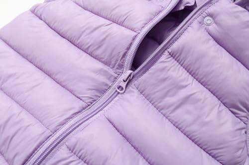 Image of AIWUHE Baby Boys Girls Hooded Puffer Vest Winter Lightweight Sleeveless Bear Ears Zipper Up Jacket Down Vest Coat Vests Kids