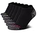 New Balance Women?s Athletic Socks ? Cushioned Low Cut Ankle Socks (6 Pack), Size Shoe Size: 9-11, Black/Grey