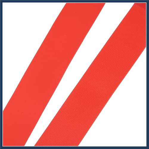 INFINAUTO 700C 27\" Bike Bicycle Wheel Rim Strip Rim Tape Liner Inner Tube Protection Band PVC Red Pair Replacement Car Parts Stylish Design