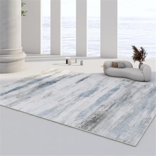 Tapis de salon simple gris 40X60CM lavable et très résistant