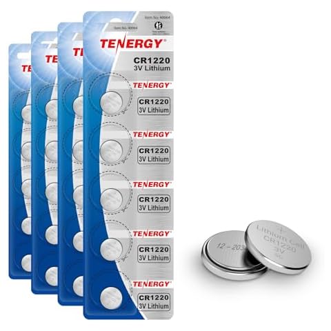 Tenergy CR1220 Lithium Button Cell Battery Cover