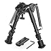 CVLIFE 6-9 Inches Rifle Bipod for M-lok Rail Mlok Bipod with Mlok Mount Adapter