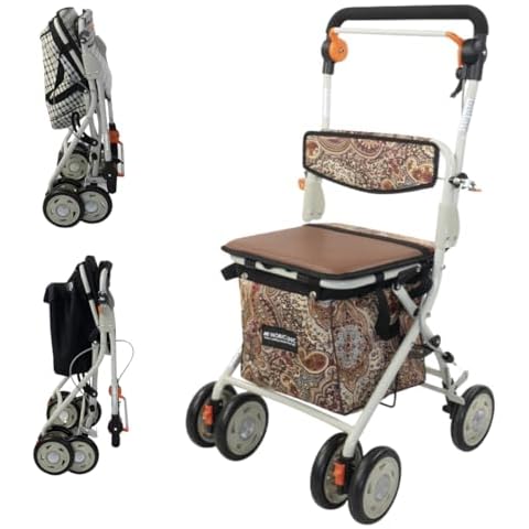 Mobiclinic Coliseo Shopping Trolley with Seat Cover