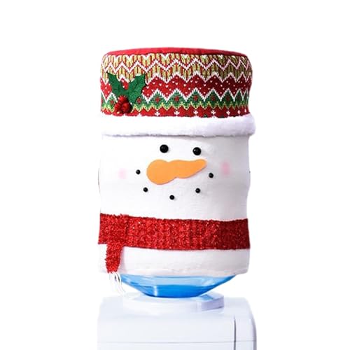 Water Cooler Bottle Cap, Water Dispenser Lid - Christmas Water Cooler Dust Cover | Stretchy Water Bucket Dust Cover, Reusable Water Dispenser Dust Sleeve Decorative for Water Dispenser