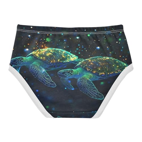 Galaxy Sea Turtles Toddler Girls's Underwear 2T 202b89562