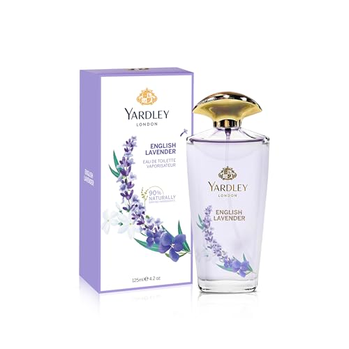 Yardley English Lavender by Yardley of London for Women Eau De Toilette Spray 4.2 Ounce 125 ml