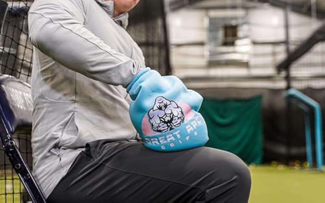 Grip Strength Trainer, Hand Strengthener, Forearm Strengthener, Hand Workout, Forearm Trainer, Grip Workout, Wrist Training, Finger Exercise, Hand Grip Strengthener, Grip Trainer, Grip Exercise, Increase Grip Strength, Great Ape Grips Baby Blue