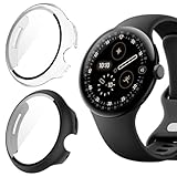 【Facile à Installer et à Retirer】Pas besoin d'outils, la conception snap-on offre une installation facile. Vous n'avez pas besoin de retirer le boîtier, il vous suffit d'aligner les trous avec les boutons de la montre et de mettre le boîtier en place.