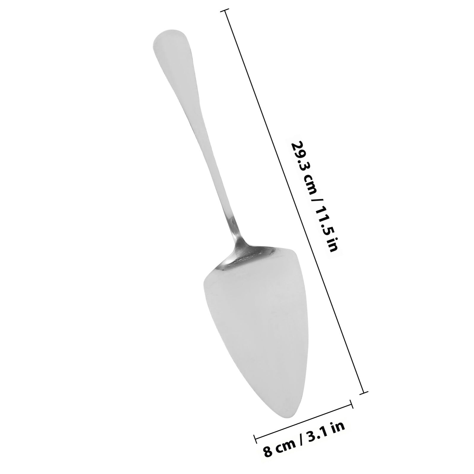 Set 1 Posate da Portata in Acciaio Inossidabile Forchetta, Coltello e Cucchiaio Ergonomici per Feste e Uso Interno
