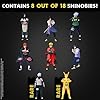 Naruto Shippuden Collectible Mini Figures 8-Pack Deluxe Box – Multiple Assortments with Naruto, Sasuke, Kakashi, Itachi & More Characters (Assortment B) - Image 3