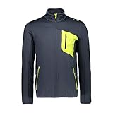 zdf bergretter jacke Herren Fleece Jacke CMP Herren Stretch Fleecejacke mit GridTech Technologie Full Zip 30G9687 Jacke, Cosmo, 50
