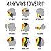 WUXEKZO Multifunctional Head Scarf Fashion Lgbtq Striped Rainbow Pride Flag Colors Helmet Liner Headwear for Motorcycling Fishing Running Hiking Cycling Cancer Chemo Hair Loss, Head Cover