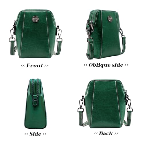 Designer Small Leather Crossbody Purse, Soft Shoulder Handbag for Women & Gift2