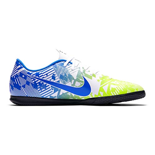 Chuteira Nike Futsal Quadra Vapor 13 Club NJR IC Tamanho:40;Cor:Branco