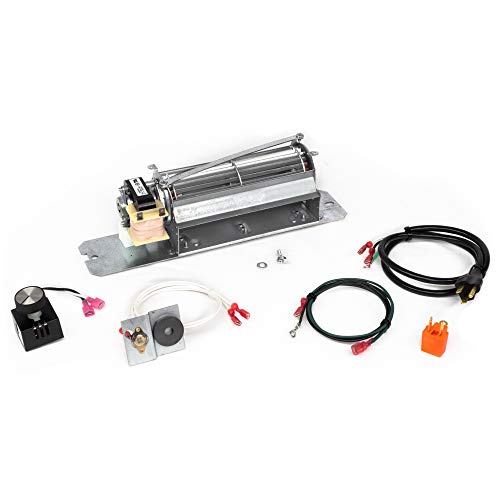 Fireplaceblowersonline Gz550 Fireplace Blower Kit For Continental And Napoleon Fireplaces; Rotom Hbrb58 | Ball Bearing, Quiet, High Air Flow, Energy Efficient #TOP4