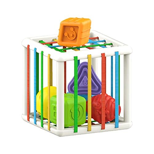 VIVILIAN Farbkognitives Lernspielzeug Baustein Passendes Spielzeug Geschenk für Baby Cover