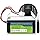 SHENMZ RVBAT700 Replacement Battery, 3500mAh Rechargeable/Compatible with Shark RV700/RV720/RV725/RV750 Vacuum Models 【3-Prong Plug】