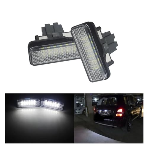 Luces matrícula LED sin errores para Benz Clase E W211 S211 de 2002 a 2009 2