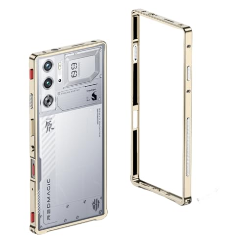 For Redmagic 10Pro/10Pro+/10spro/10spro+ �p �o���p�[ �A���~������ �P�[�X ���������� �X�}�z��p ���M ���b�h�}�W�b�N10S�v�� �v���X �����P�[�X ���M ���^���t���[�� �����T�C�h�ϏՌ� ������ �J���� �����Y